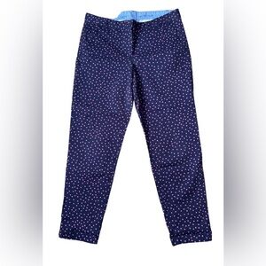 Talbots The Weekend Stretch Chino Pants Blue and Pink Size 8